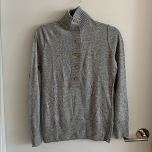 Tory Burch Quarter Button Sweater
